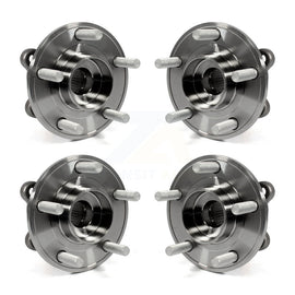 Front Rear Wheel Bearing & Hub Assembly Kit For Ford Fusion Lincoln MKZ