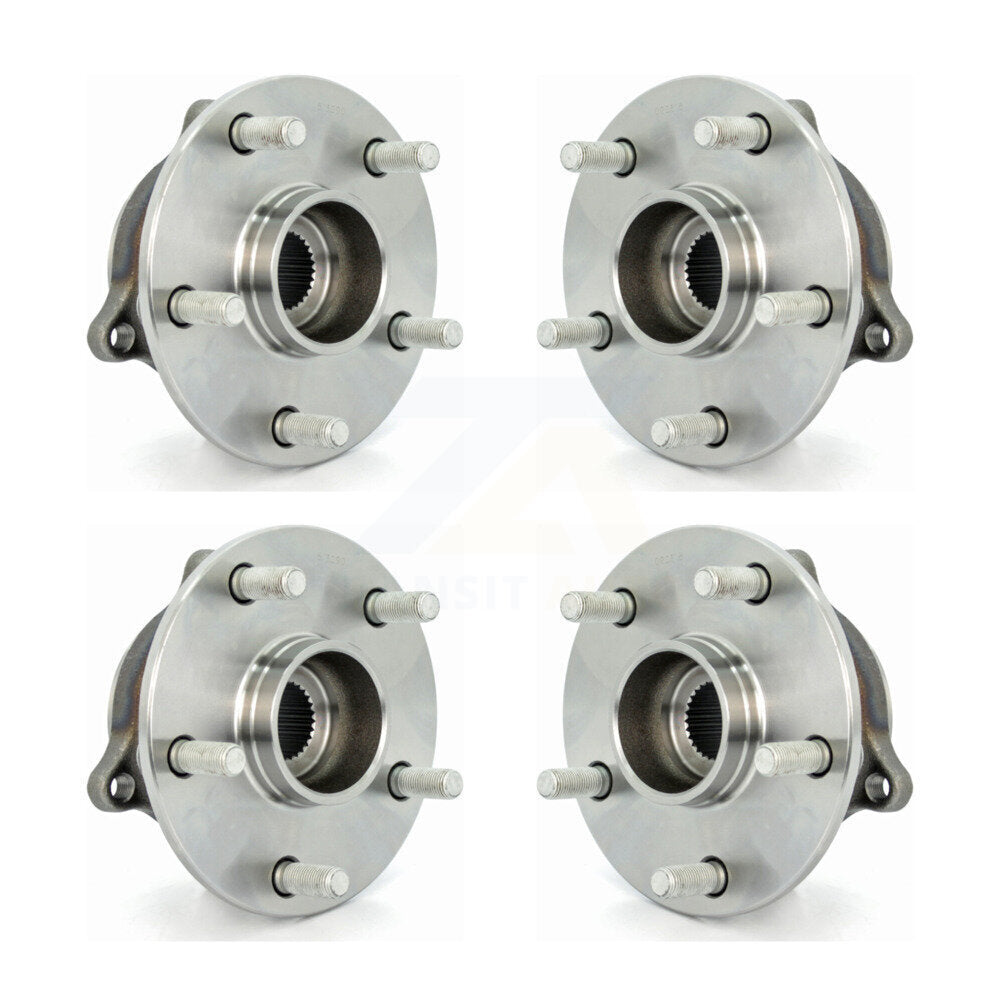 Front Rear Wheel Bearing & Hub Assembly Kit For 2006-2013 Suzuki Grand Vitara