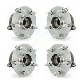 Front Rear Wheel Bearing & Hub Assembly Kit For 2006-2013 Suzuki Grand Vitara