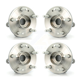 Front Rear Wheel Bearing & Hub Assembly Kit For Ford Explorer Police Interceptor