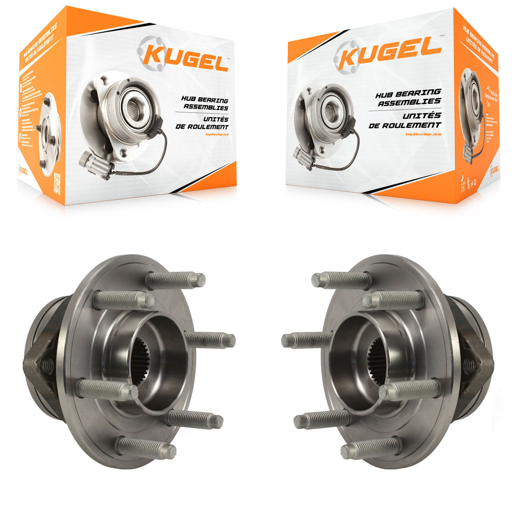 Front Wheel Bearing And Hub Assembly Pair For 2011-2012 VPG MV-1