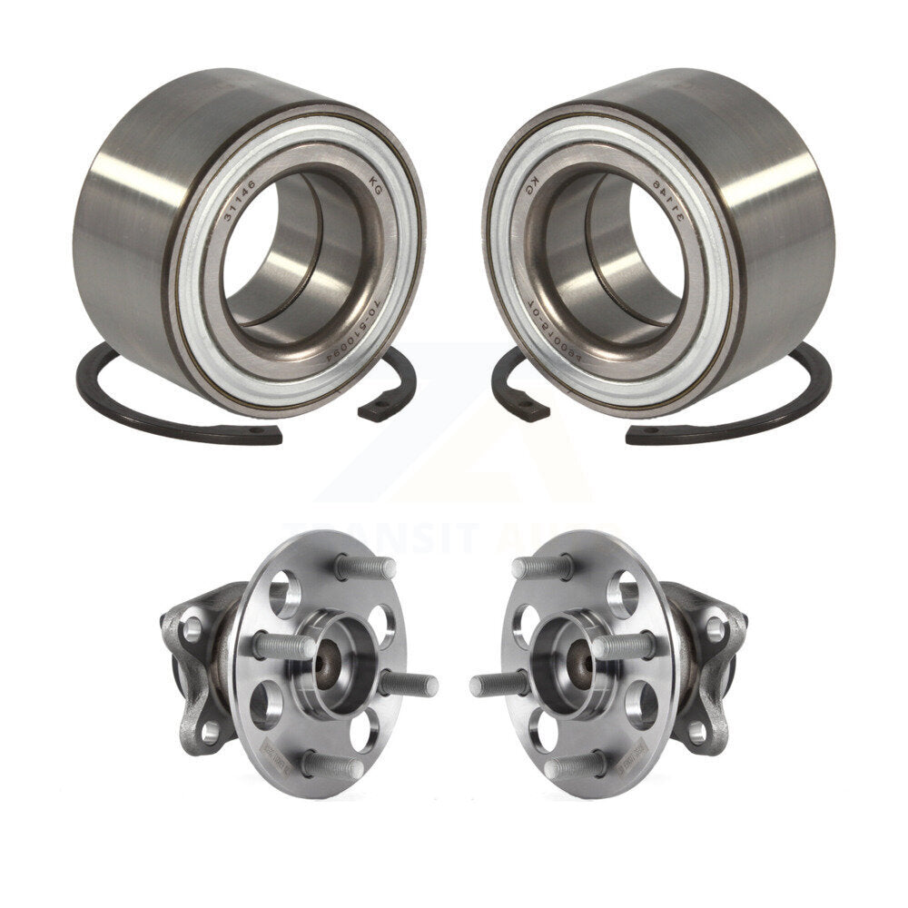Front Rear Wheel Bearing And Hub Assembly Kit For Toyota Yaris