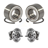 Front Rear Wheel Bearing And Hub Assembly Kit For Toyota Yaris