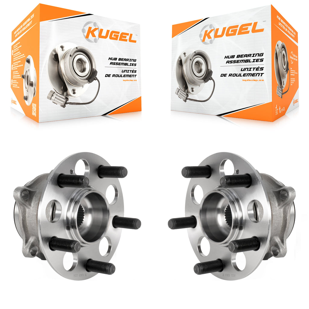 Rear Wheel Bearing And Hub Assembly Pair For Honda Pilot Acura MDX Passport