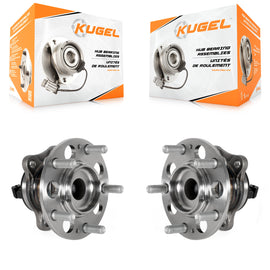 Rear Wheel Bearing And Hub Assembly Pair For Hyundai Elantra Kona