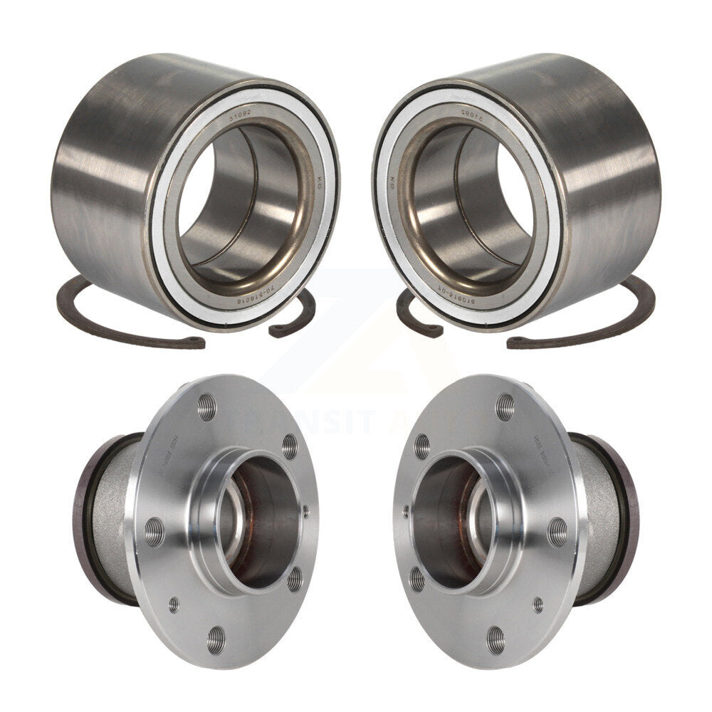 Front Rear Wheel Bearing And Hub Assembly Kit For Ram ProMaster 1500 2500 3500