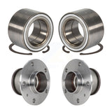 Front Rear Wheel Bearing And Hub Assembly Kit For Ram ProMaster 1500 2500 3500