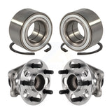 Front Rear Wheel Bearing And Hub Assembly Kit For Toyota Prius Prime With AISIN
