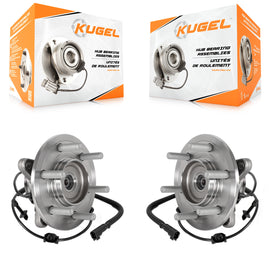Front Wheel Bearing Hub Assembly Pair For Ford Expedition Lincoln Navigator 4WD