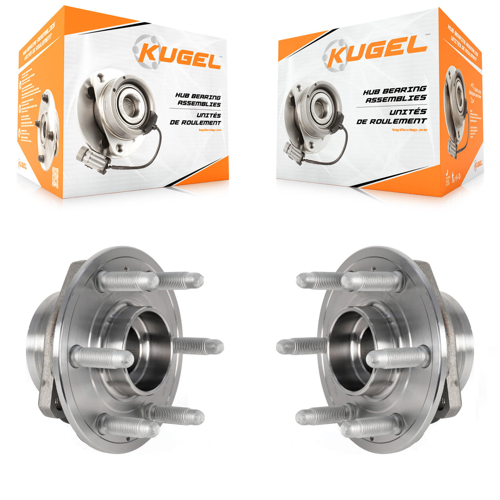 Front Wheel Bearing Hub Assembly Pair For Chevrolet Traverse GMC Acadia Cadillac