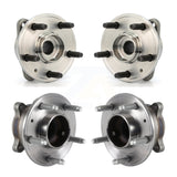Front Rear Wheel Bearing & Hub Assembly Kit For Chevrolet Cruze