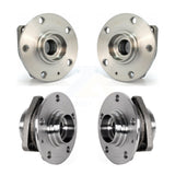 Front Rear Wheel Bearing & Hub Assembly Kit For Volkswagen Golf Alltrack Audi S3
