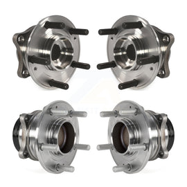 Front Rear Wheel Bearing & Hub Assembly Kit For 2015-2019 Kia Sedona