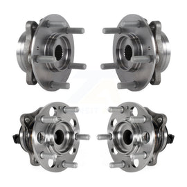 Front Rear Wheel Bearing & Hub Assembly Kit For Hyundai Elantra