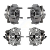 Front Rear Wheel Bearing & Hub Assembly Kit For Hyundai Elantra