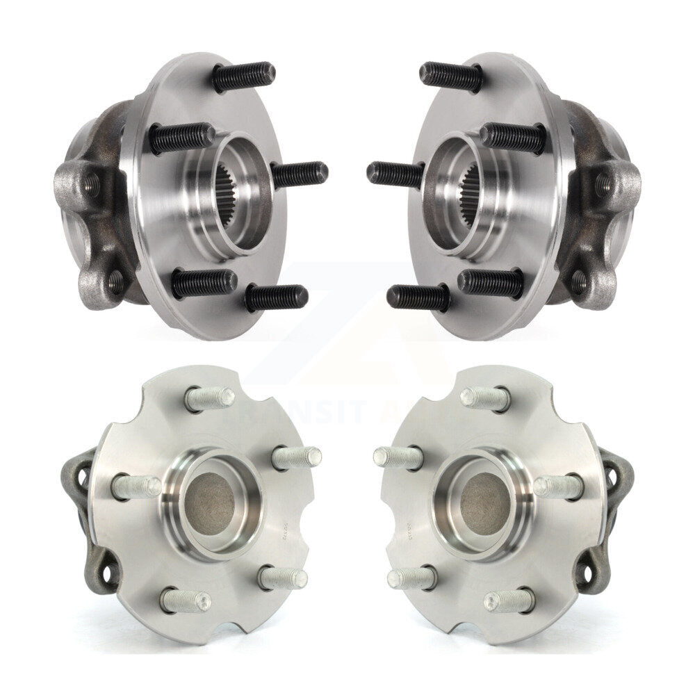 Front Rear Wheel Bearing & Hub Assembly Kit For Lexus NX200t NX300 NX300h FWD