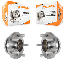 Front Wheel Bearing And Hub Assembly Pair For Ford Mustang