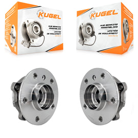 Front Wheel Bearing & Hub Assembly Pair For Mini BMW X1 Cooper Countryman X2 i8