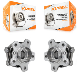 Front Wheel Bearing Hub Assembly Pair For BMW X3 330i xDrive X4 530i 540i M340i