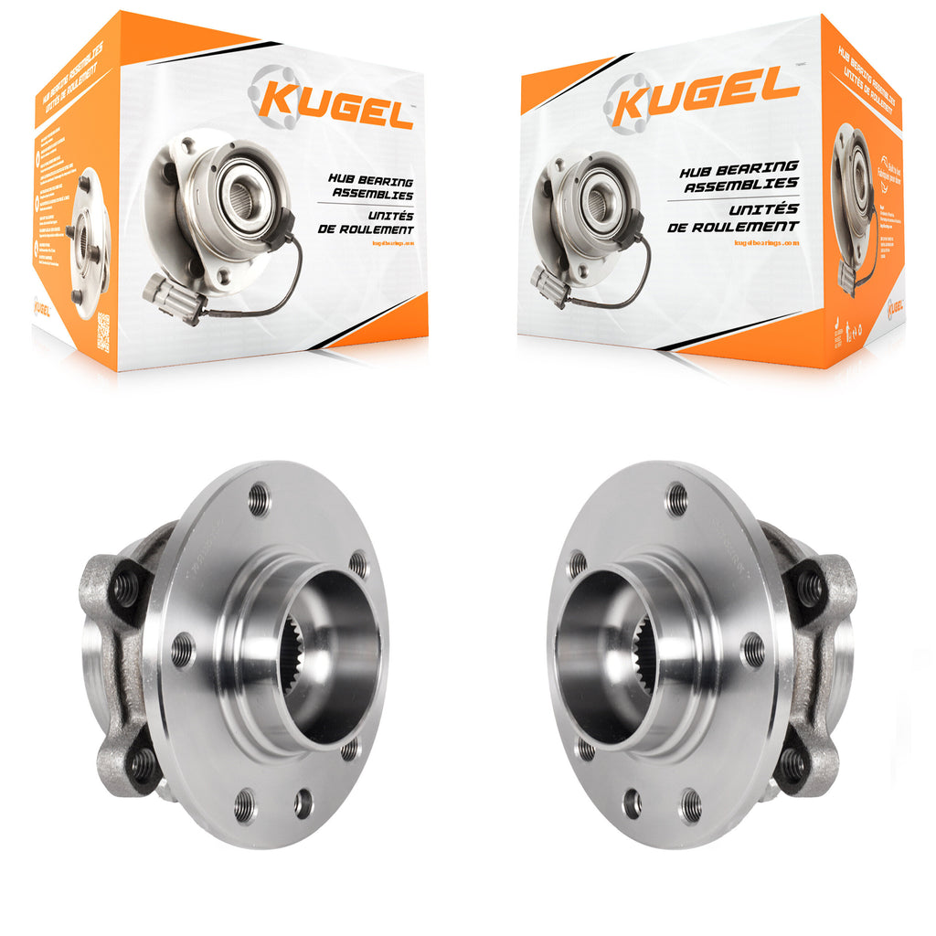 Front Wheel Bearing And Hub Assembly Pair For Jeep Renegade Compass Fiat 500X