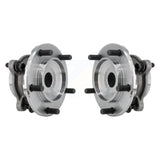 Front Wheel Bearing And Hub Assembly Pair For Toyota Tundra Sequoia 4WD