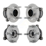 Front Rear Wheel Bearing & Hub Assembly Kit For 2016-2022 Mazda MX-5 Miata K70-102032