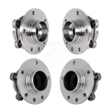 Front Rear Wheel Bearing & Hub Assembly Kit For Jeep Compass Renegade Fiat 500X K70-102037