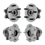 Front Rear Wheel Bearing & Hub Assembly Kit For 2020-2024 Toyota Highlander FWD K70-102040