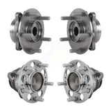 Front Rear Wheel Bearing & Hub Assembly Kit For Kia Forte Hyundai Elantra GT Veloster K70-102046