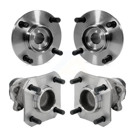 Front Rear Wheel Bearing & Hub Assembly Kit For 2009-2014 Nissan Cube K70-102048
