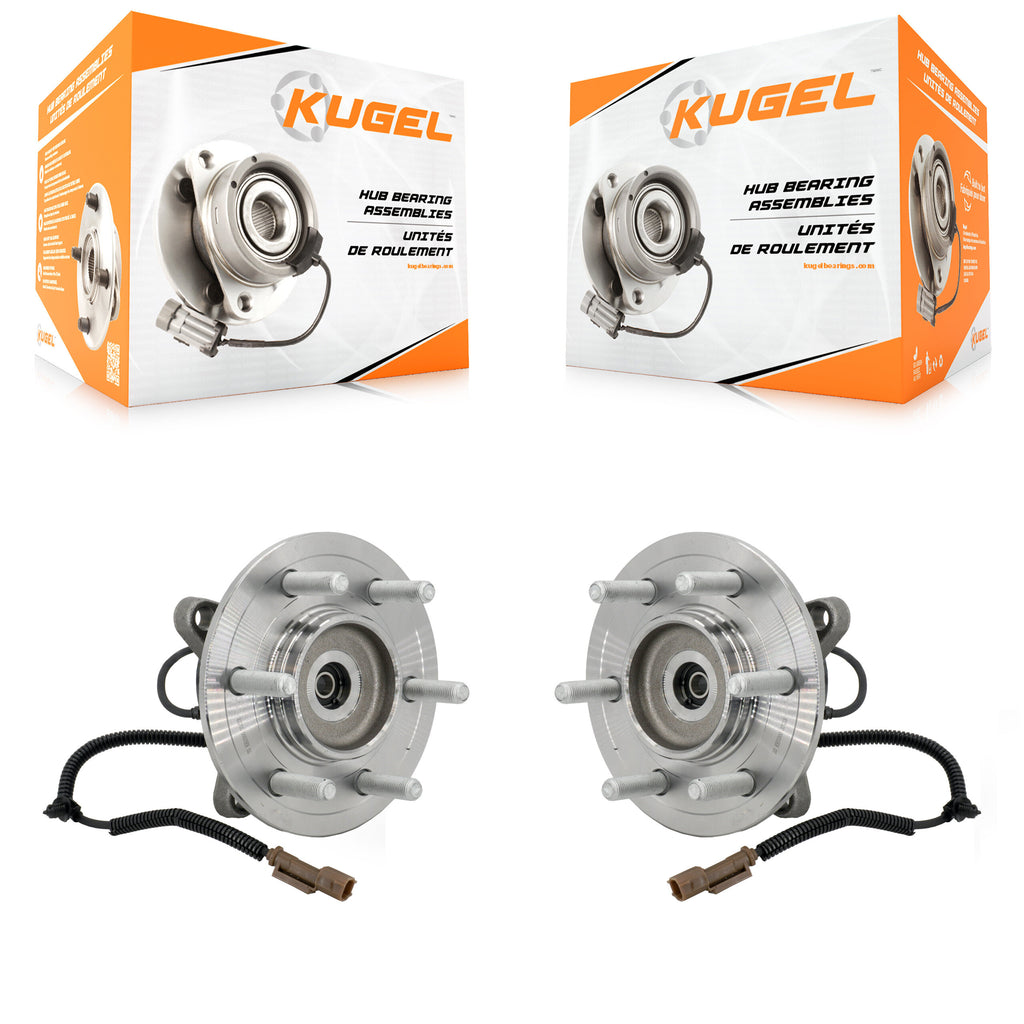 Front Wheel Bearing And Hub Assembly Pair For Ford F-150 K70-102094