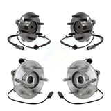 Front Rear Wheel Bearing & Hub Assembly Kit For Ford Expedition Lincoln Navigator RWD K70-102152