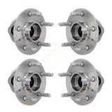 Front Rear Wheel Bearing & Hub Assembly Kit For 2019-2020 Buick Envision AWD K70-102164
