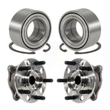 Front Rear Wheel Bearing And Hub Assembly Kit For Hyundai Tucson Kia Sportage AWD K70-102219