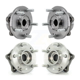Front Rear Wheel Bearing & Hub Assembly Kit For 2016-2017 Kia Rondo K70-102233