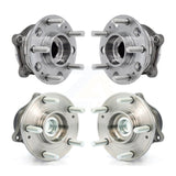 Front Rear Wheel Bearing & Hub Assembly Kit For 2019-2020 Hyundai Santa Fe FWD K70-102237