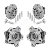 Front Rear Wheel Bearing & Hub Assembly Kit For 2019 BMW 330i xDrive Wagon K70-102241