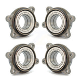 Front Rear Wheel Bearing Assembly Kit For Volkswagen Passat Audi S4 A6 Quattro RS4 A8 S8 K70-102265