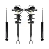 Front Rear Complete Shocks Strut & Coil Spring Kit For 2005-2008 Audi A4 Quattro