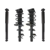Front Rear Complete Strut Coil Spring Kit For Nissan Rogue Sport Qashqai FWD/AWD