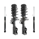 Front Rear Strut & Coil Spring Kit For 2013-2022 Buick Encore Chevrolet Trax FWD