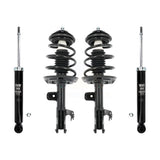 Front Rear Complete Shocks Strut And Coil Spring Assemblies Kit For Toyota Camry