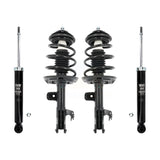 Front Rear Complete Shocks Strut And Coil Spring Assemblies Kit For Toyota Camry