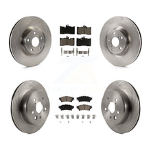 Charger l&#39;image dans la galerie, Front Rear Brake Rotor &amp; Ceramic Pad Kit (6Pc) For Lexus GS350 IS300 IS350 RC350