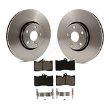 Front Brake Rotor Ceramic Pad Kit For Lexus IS350 IS200t GS350 IS300 GS430 GS460