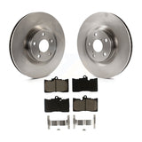 Front Brake Rotor Ceramic Pad Kit For Lexus GS350 IS300 IS350 RC350 IS200t RC300