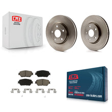 Load image into Gallery viewer, Front Disc Brake Rotors And Ceramic Pads Kit For Lexus IS250 GS300