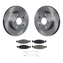 Charger l&#39;image dans la galerie, Front Disc Brake Rotors And Ceramic Pads Kit For Jeep Grand Cherokee