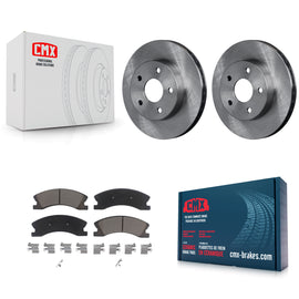 Front Disc Brake Rotors And Ceramic Pads Kit For Jeep Grand Cherokee