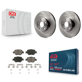 Front Disc Brake Rotors And Ceramic Pads Kit For Scion tC Toyota Celica